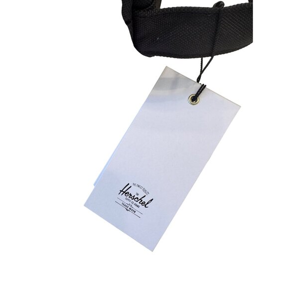 Herschel Chapter Travel Bag 5L Black Zip NWT Black  Zipper Handle Expandable - Picture 6 of 8